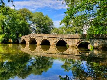 Rimski most na rijeci Bosni, nedaleko od Ilidže.