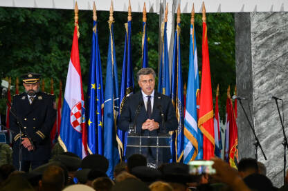 Andrej Plenković, političar iz Hrvatske Predsjednik Vlade Republike Hrvatske Andrej Plenković.