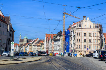 Zgrade u Augsburgu Ulice i zgrade u Augsburgu.