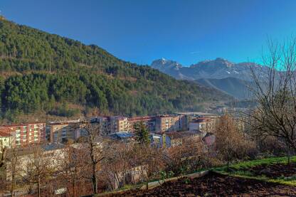 Panorama Jablanice Panorama Jablanice. Dijelovi grada uz magistralu.