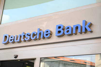 Deutsche bank logo. Deutsche bank logo. Deutsche Bank je njemačka multinacionalna banka sa sjedištem u Frankfurtu, Njemačka.