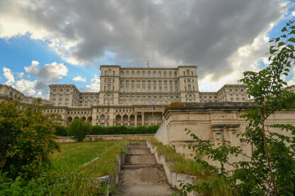 Rumunska zgrada skupštine. Državni parlament, Bukurešt.