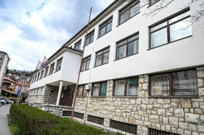Policijska stanica, Jajce, BiH. Policijska stanica, Jajce, BiH.
