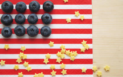 Američka zastava Simboličan kolaž američke zastave