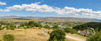 Glamoč - panorama Dio panorame Glamoča, pogled sa tvrđave Tabija