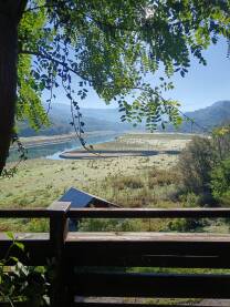 Jablaničko jezero u blizini Konjica kada voda presuši