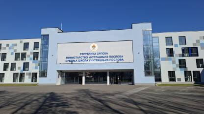 Zgrada Srednje škole unutrašnjih poslova u Centru za obuku MUP-a RS u Zalužanima kod Banje Luke