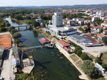 Grad Prijedor Panoramski snimak grada Prijedora
