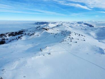 Jahorina Dron fotografija sa planine Jahorina.