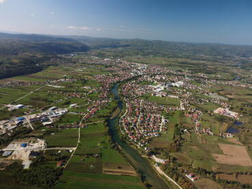 Sanski Most Sjedište opštine Sanski Most. Panoramski snimak