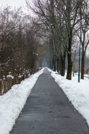 Zimska staza i jos jedan prelijepi djelić Velike Aleje Ilidza..