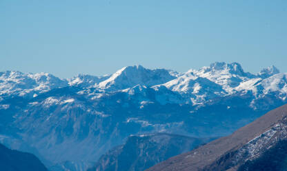 Planina Prenj Planina Prenj i sniježni vrhovi.