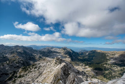 Vrhovi Prenja Planina Prenj i pogled okolo.