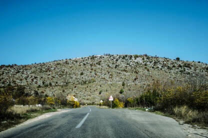 Kobilovača i Miljkovići, put prema Mostaru