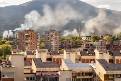 Zagađenje vazduha u Zenici Fotografija grada Zenica