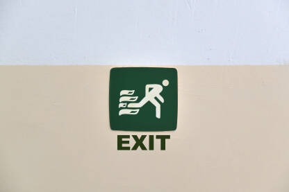 Znak izlaz-exit Znak izlaz-exit