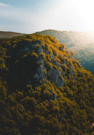 Kozarački kamen, Kozara Pogled sa Kozaračkog kamena