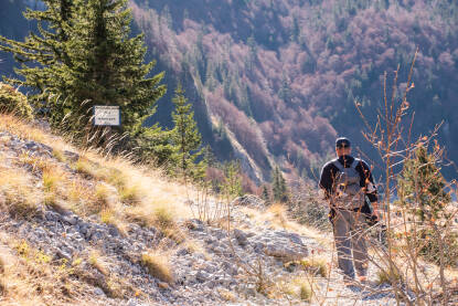 Planina Maglić, staza prema Trnovačkom jezeru.