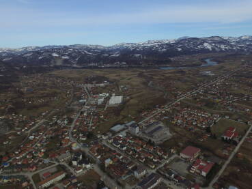 Bratunac, panorama Panorama Bratunca sa veliki visine.