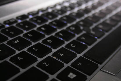 Tastatura Makro fotografija tastature