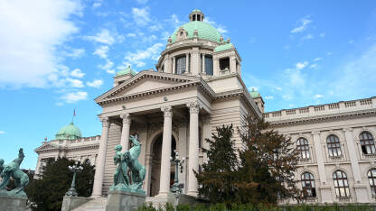 Narodna skupština Republike Srbije. Beograd, Srbija: Narodna skupština Republike Srbije. Parlament. Zgrada Narodne skupštine.