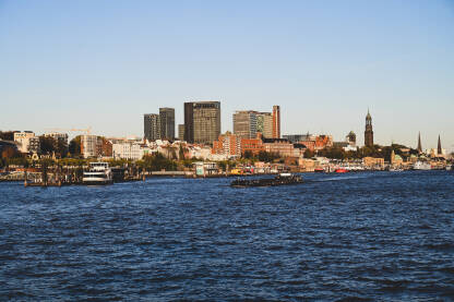 Hamburg, Njemačka Hamburg, Njemačka, panorama.
