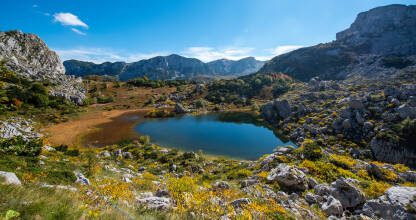 Jezero na Treskavici Crno jezero na planini Treskavici..