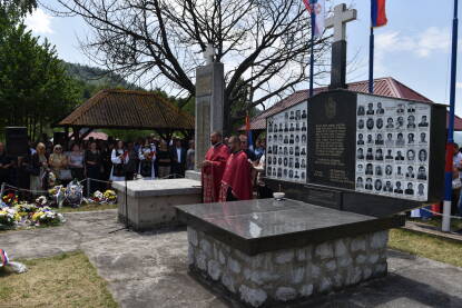 Spomenik stradalim Srbima u ratu, Zalazje Obilježavanja stradanja Srba na Petrovdan, 12. jula 1992. godine. Komemoracija povodom 31 godine.