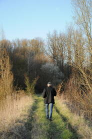 Čovjek sa samoćom. Brčko, Bosna i Hercegovina.